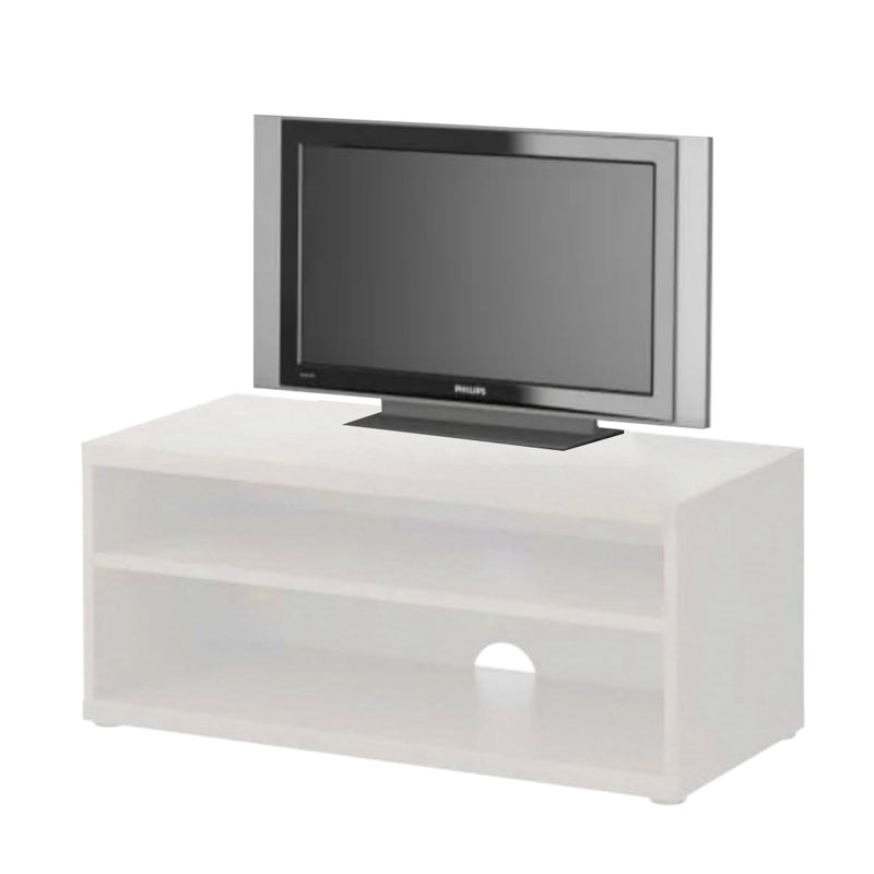 Rack Sala Branco De Ch‹o Para Tv Ate 32 polegadas Em Mdf