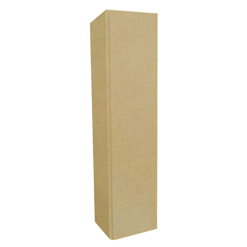 Armário Nicho Toalheiro Natural Em Mdf 80cm