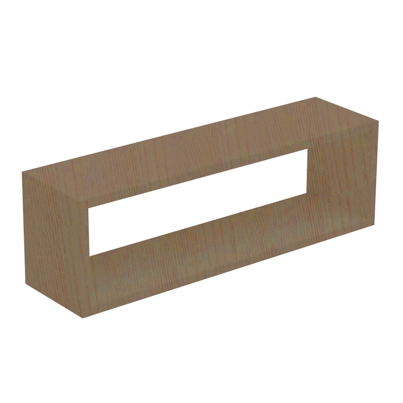 Nicho Retangular Decorativo  70cx25px15a  Madeirado Em Mdf