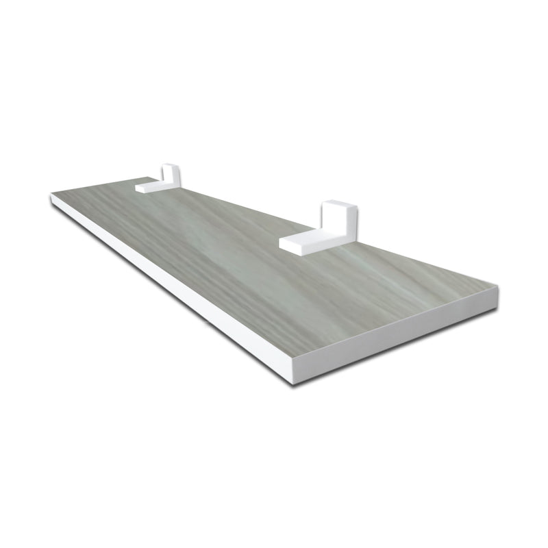 Prateleira Linha Furta-Cor com Borda de Pvc Branco 70x20 cm