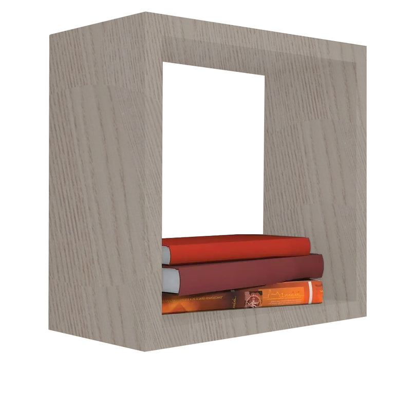 Nicho Decorativo 25X25X20 cm Em Mdf Madeirado