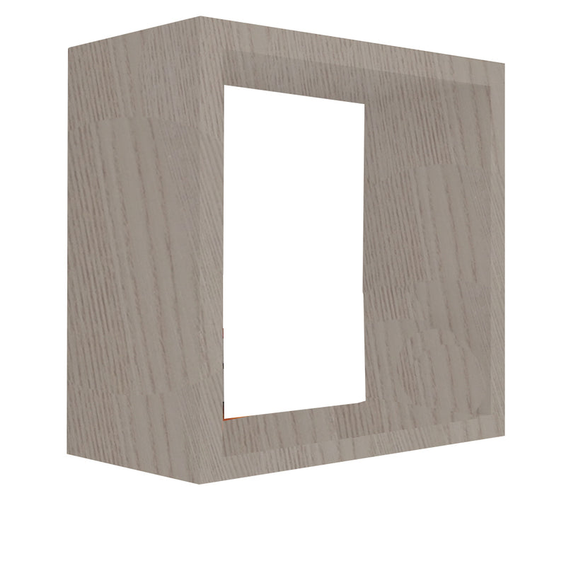 Nicho Decorativo 25x25x15 cm em Mdf Madeirado