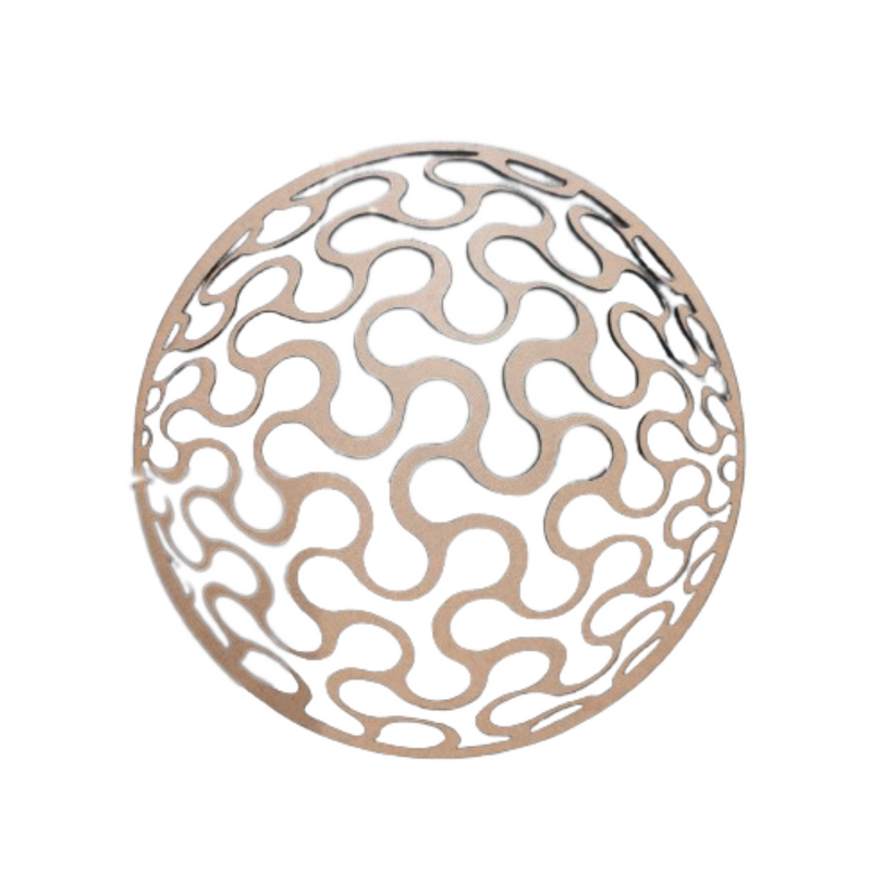 Mandala Spinner 20 cm decoração ambiente natural mdf 3mm