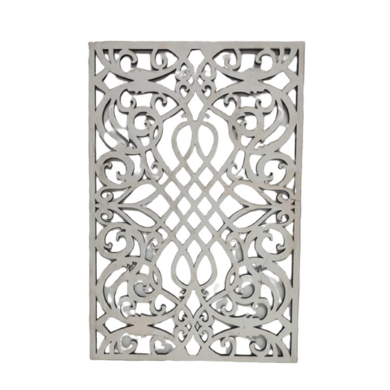 divisor de ambiente em mdf 3mm branco modular 29x19 cm