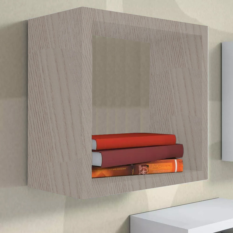 Nicho Decorativo 25x25x15 cm em Mdf Madeirado