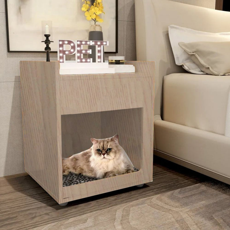 Mesa de Cabeceira/Cama Pet Madeirado Em Mdf
