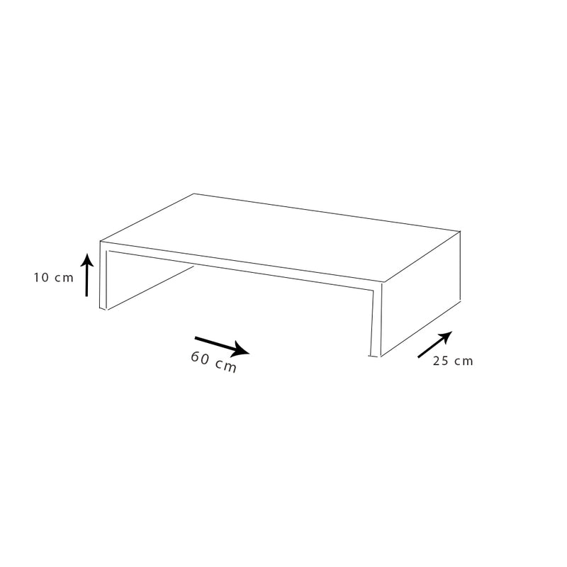Suporte para Monitor Em Mdf Madeirado