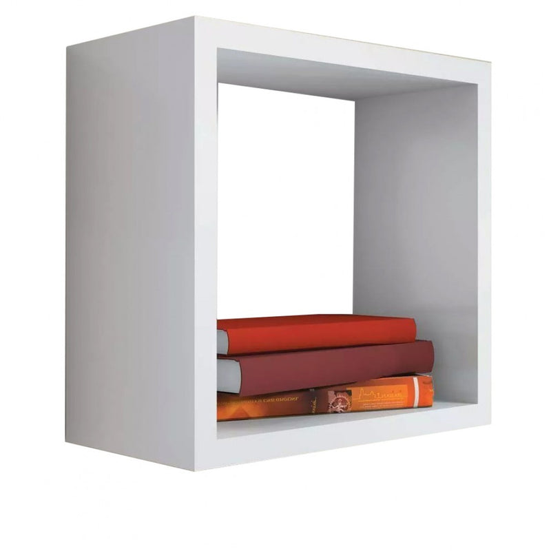 Nicho Decorativo 25x25x15 cm em Mdf Branco