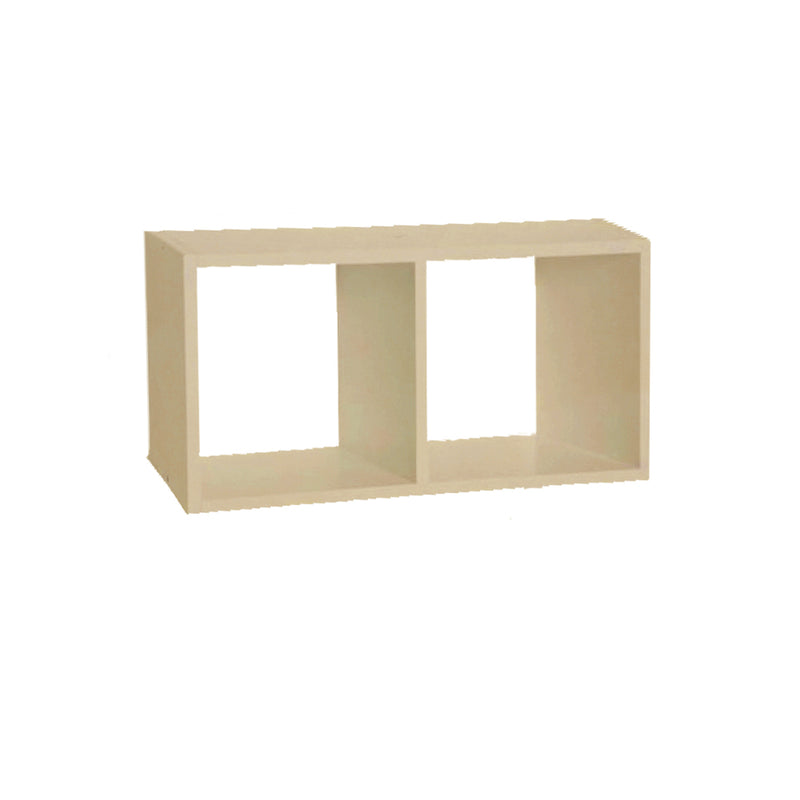 Nicho Duplo 50X25X20 cm Em mdf Natural