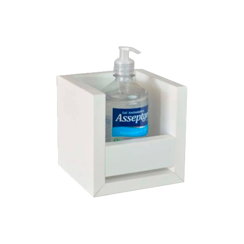 SUPORTE çLCOOL EM GEL TROVARELLI BRANCO