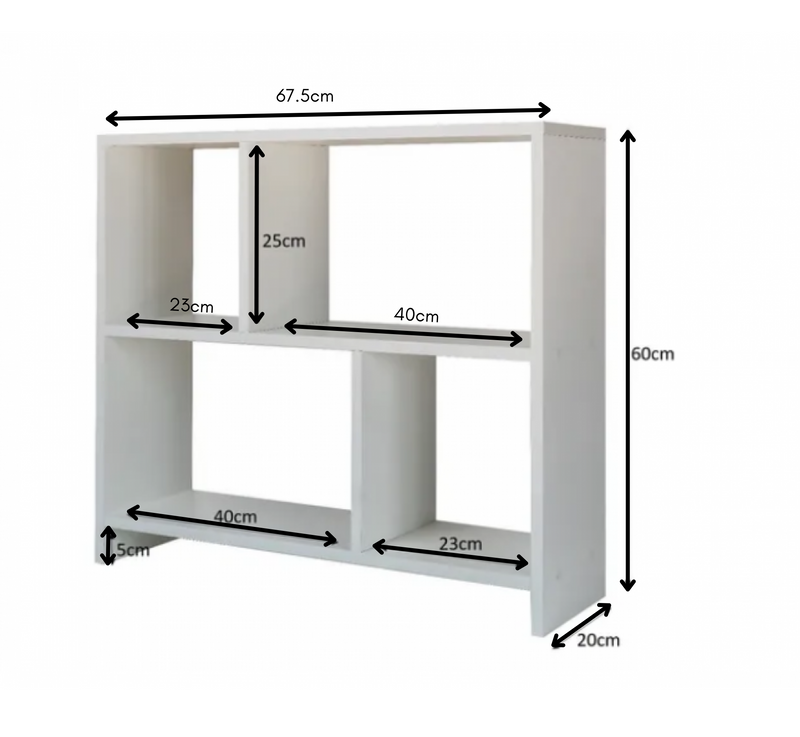 Rack Nicho Aparador Sala Quarto Escritório Mdf Preto