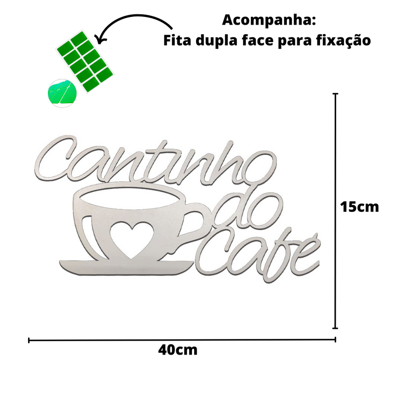 Cantinho do Café Decoração Branco Trovarelli