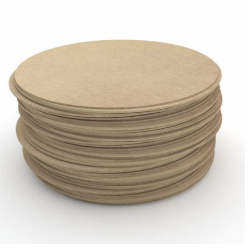 Porta Copos em MDF com 8cm de diâmetro e 3MM de espessura