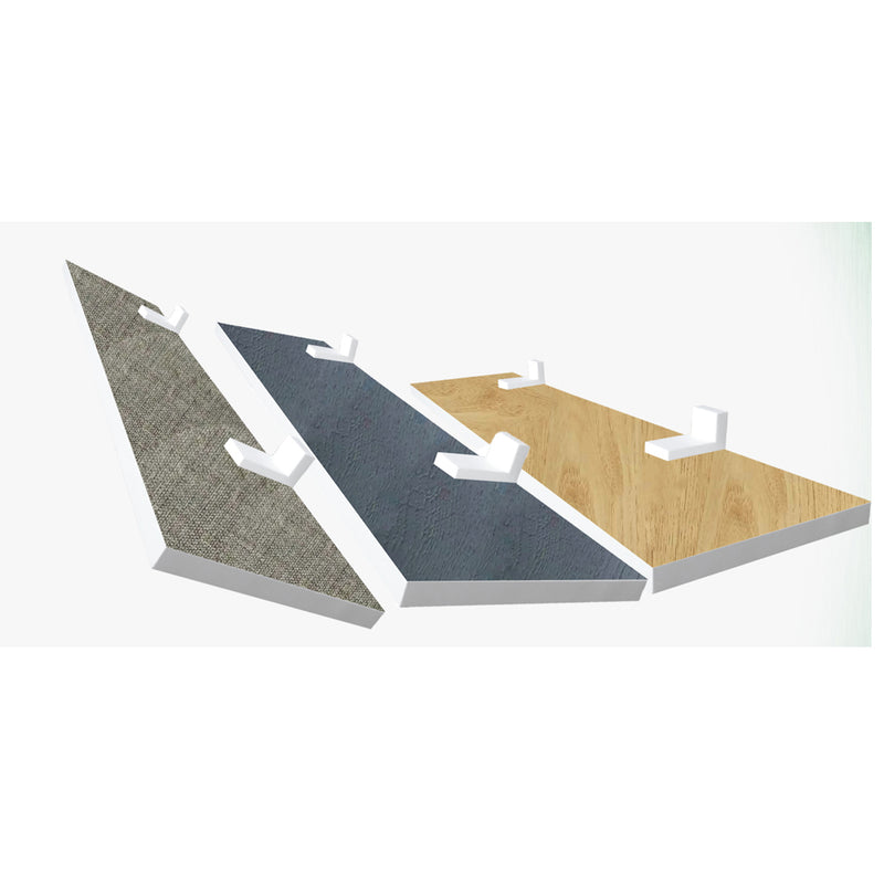 Prateleira Linha-Furta cor Com Borda De Pvc Branco 80x20 cm