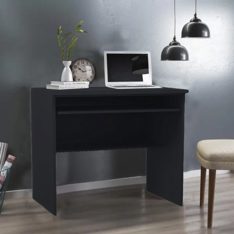 Mesa Para Computador Preto Em Mdf