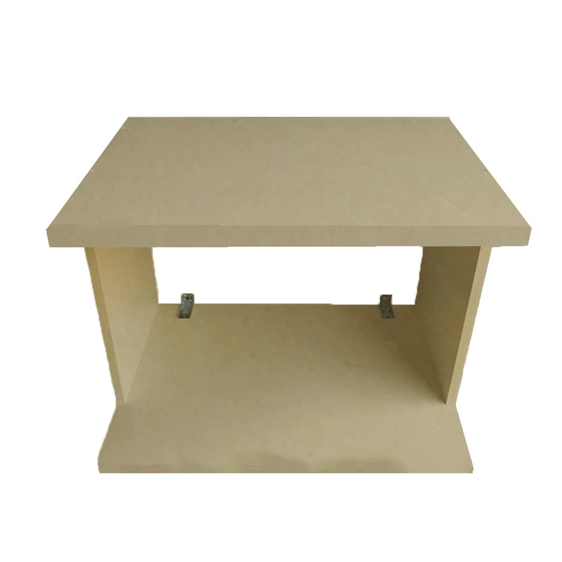 Suporte De Microondas Simples Em Mdf Natural