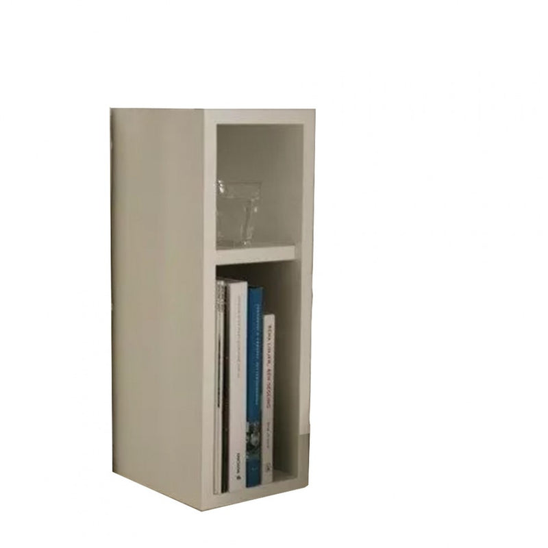 Mesa De Cabeceira Nicho Suspensa Em Mdf Branco