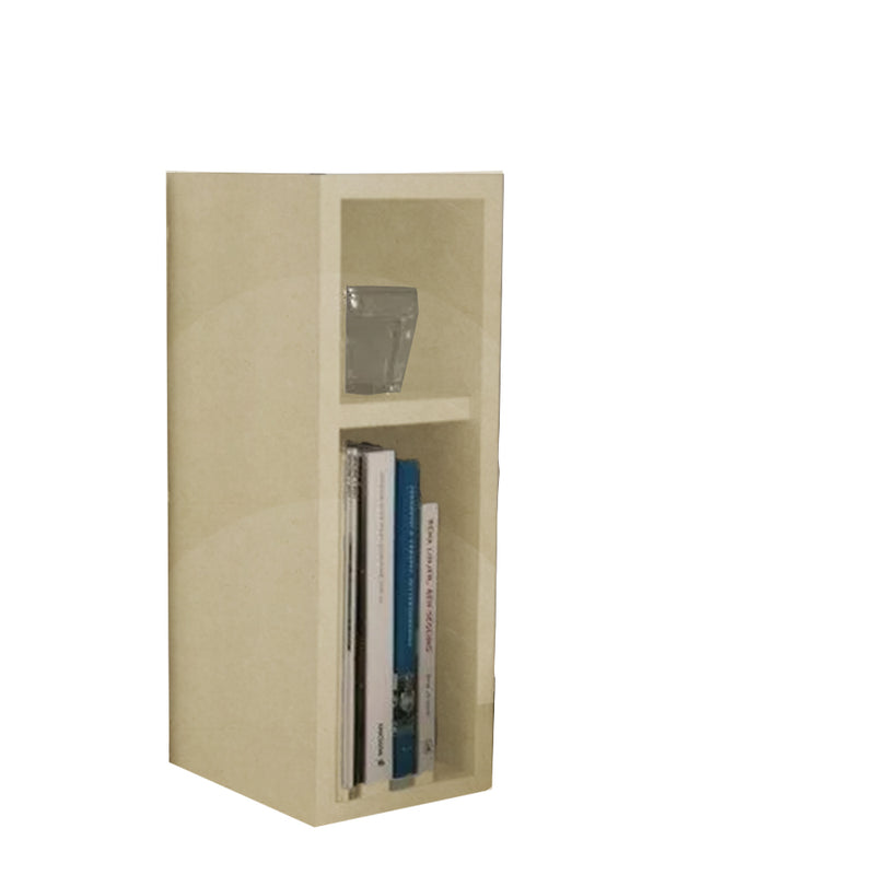 Mesa De Cabeceira Nicho Suspensa Em Mdf Natural