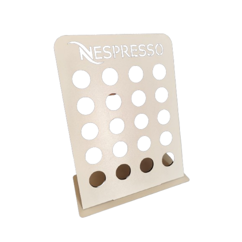 Porta Cápsulas nespresso Grande MDF branco