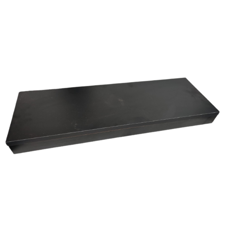 suporte trofeu e medalhas 60 cm c x 20 cm preto