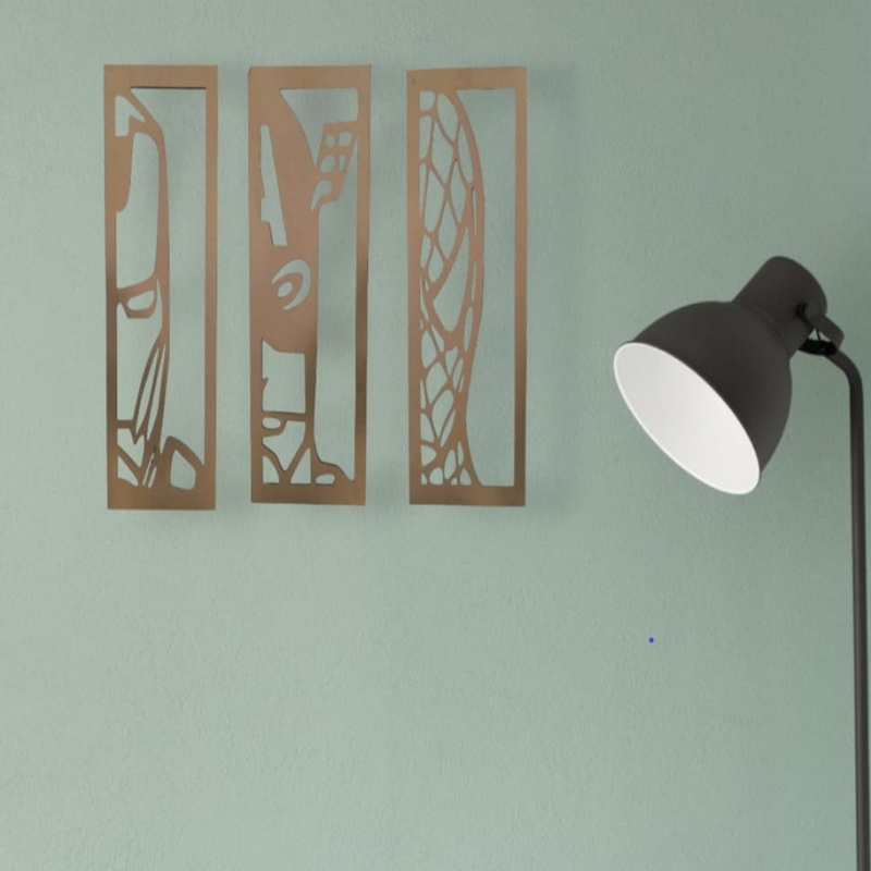 Quadro Decorativo Trio Marvel natural