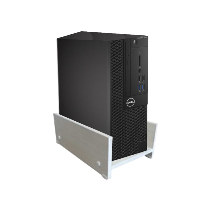 Suporte Para CPU Branco Em Mdf