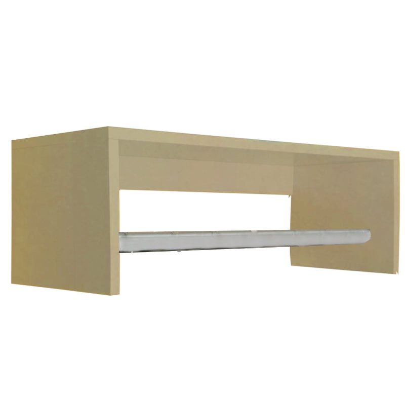 Nicho Com Var‹o Natural 80 cm Em Mdf