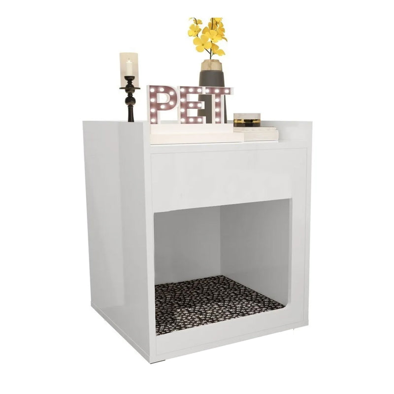 Mesa De Cabeceira/Cama Pet Em Mdf