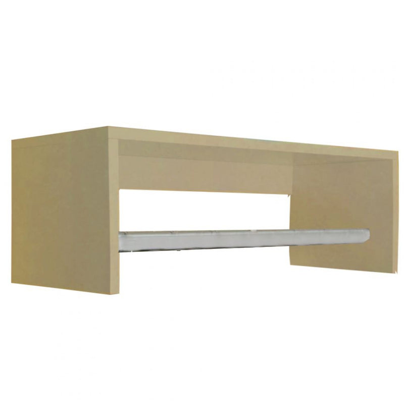 Nicho Com Var‹o Natural 80 cm Em Mdf