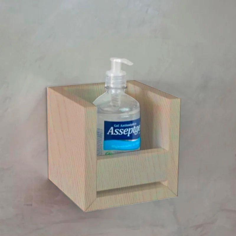 Suporte çlcool Em Gel Trovarelli Madeirado