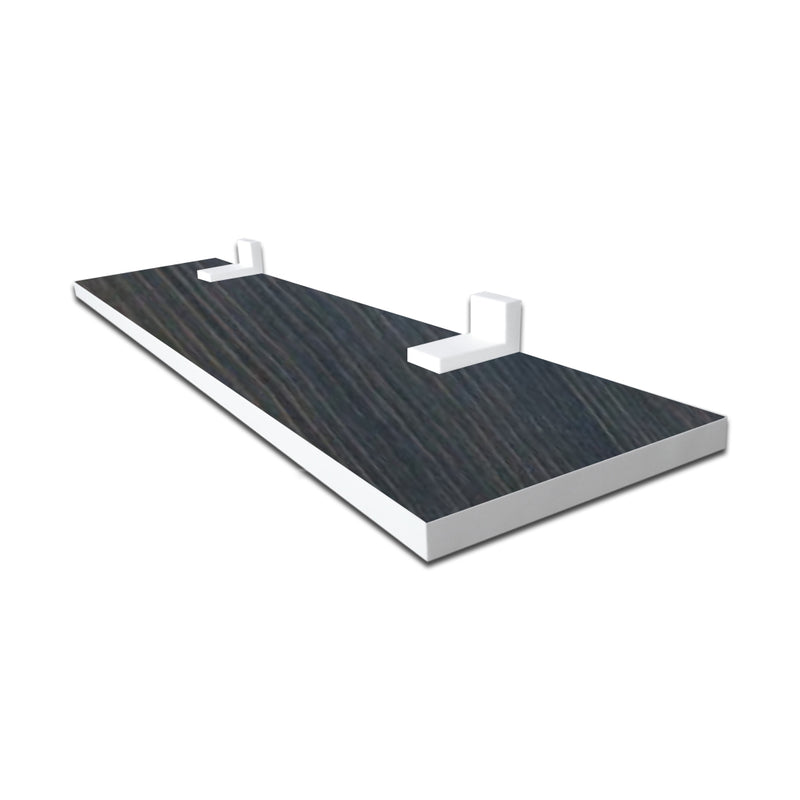 Prateleira Linha Furta-Cor com Borda de Pvc Branco 70x20 cm