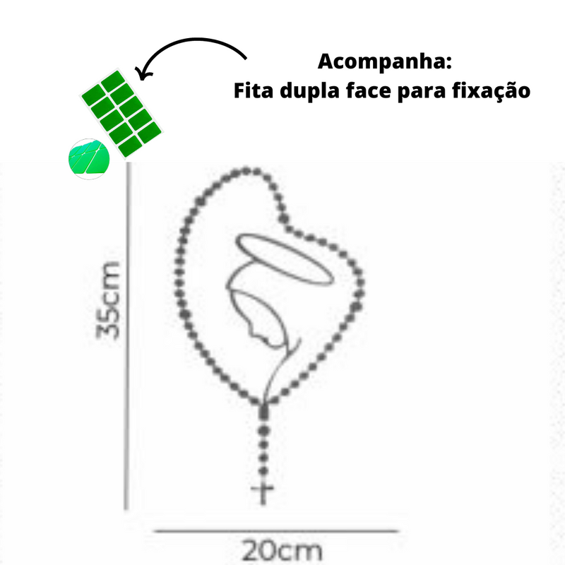 Tero Nossa Senhora Aparecida Branco