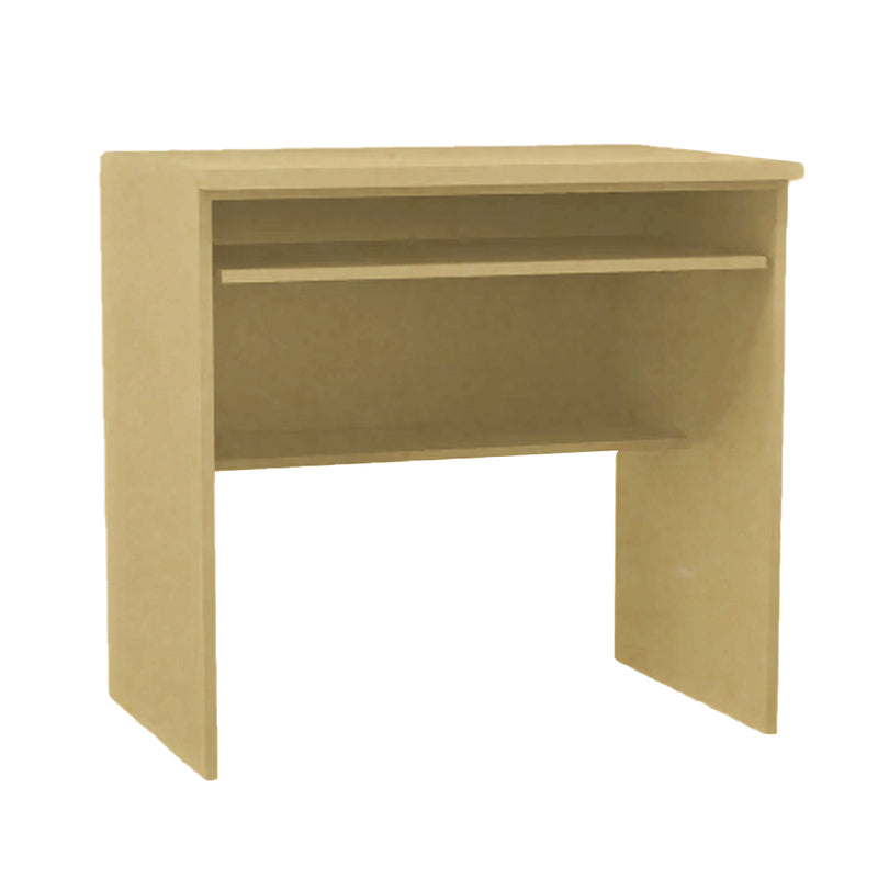 Mesa Para Computador Natural Em Mdf