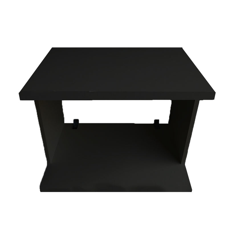 Suporte De Microondas Simples Em Mdf Preto
